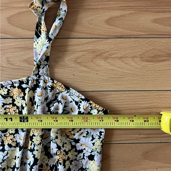 Sanctuary Milkmaid Midi Dress Women's Size Large Daisy Floral Tiered Boho Fairy - Picture 3 of 8